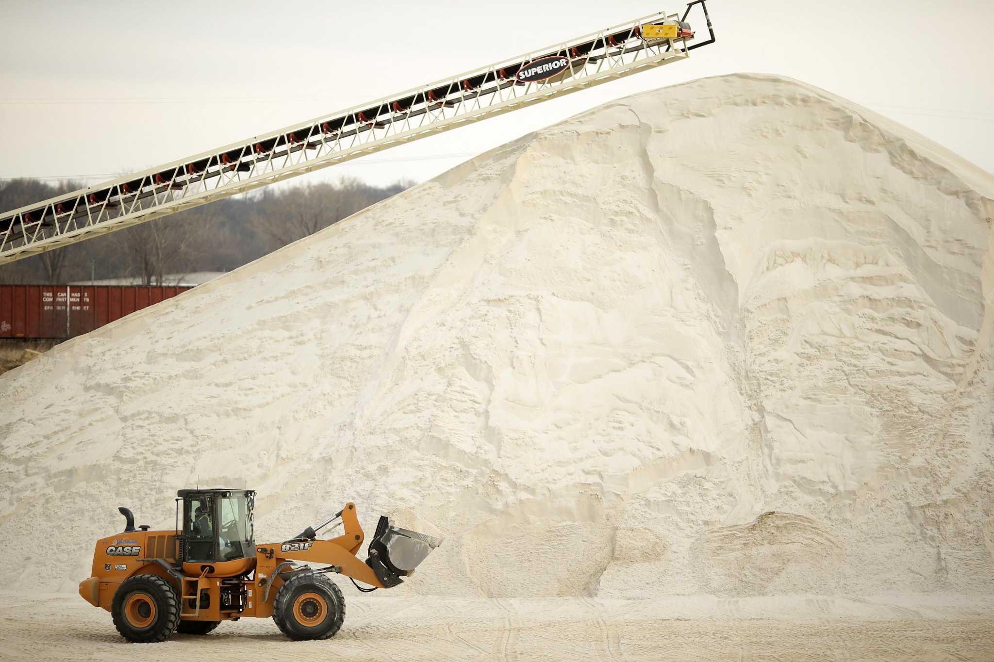 New frac sand mine opens to feed oil boom San Antonio ExpressNews