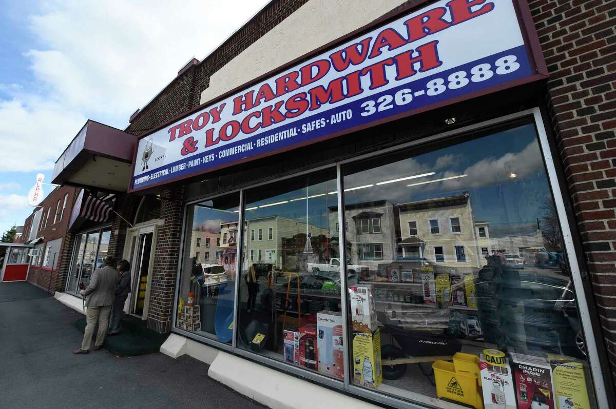 Photos Hardware store opens