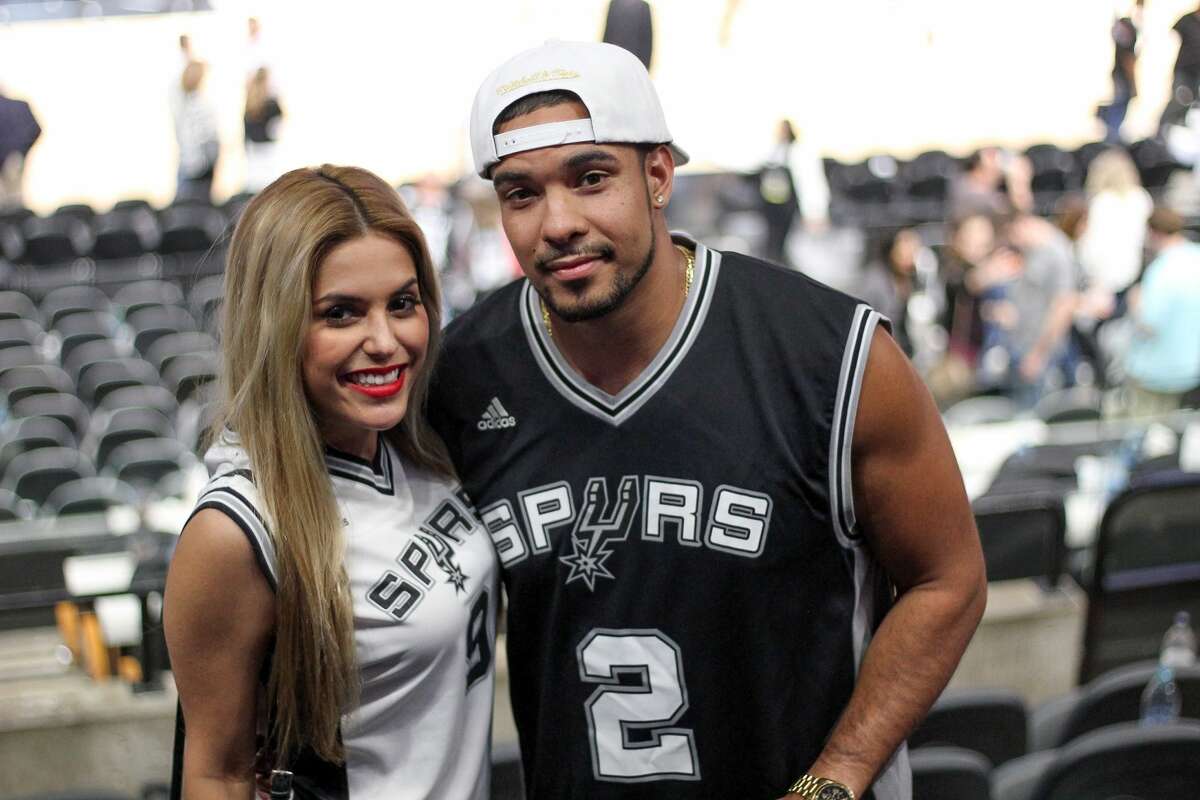 San Antonio Spurs fans cheered the Silver and Black to game 3 of the NBA playoffs after the team won 96-82 against the Grizzlies on Monday, April 17, 2017 at the AT&T Center.