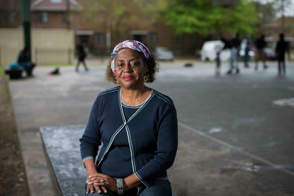 Veronica DeBoest, 63, is a University of Houston community health student and a member of the resident council of Cuney Homes working closely with the community providing assistance to elderly and creating programs for the Cuney Homes youth. Friday, March 10, 2017. ( Marie D. De Jesus / Houston Chronicle )