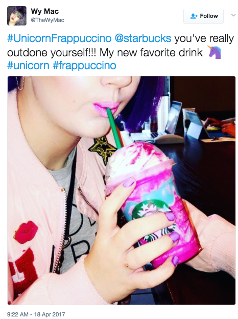 Starbucks Unicorn Frappucino Almost Out in Houston