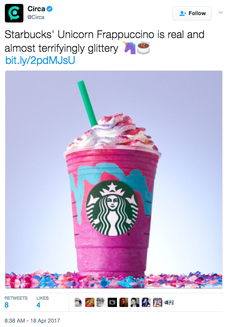 Starbucks Unicorn Frappucino Almost Out in Houston