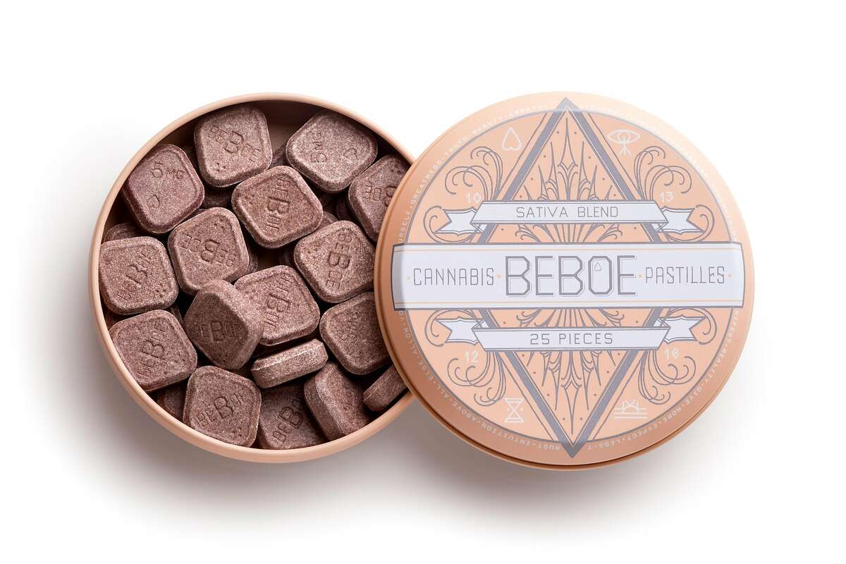 Beboe pastilles are cannabis-infused medical candies with 5 mg of sativa-blend THC and 3 mg of CBD and take up to an hour for absorption into the body. $25, with a California doctor's cannabis recommendation, at www.beboe.com.