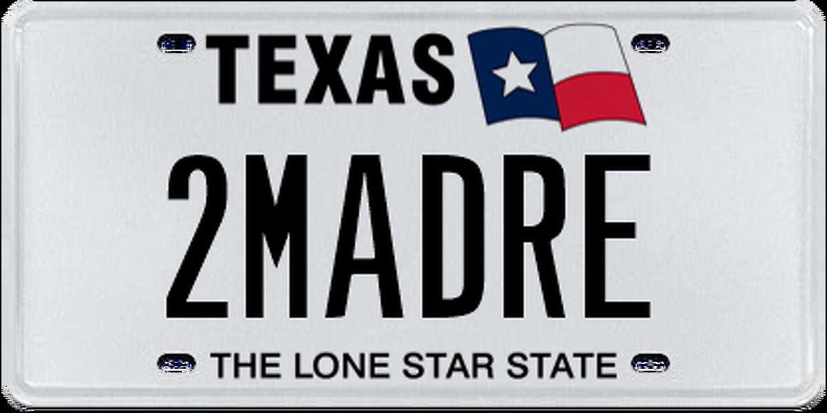 License plates rejected by the Texas DMV in 2017