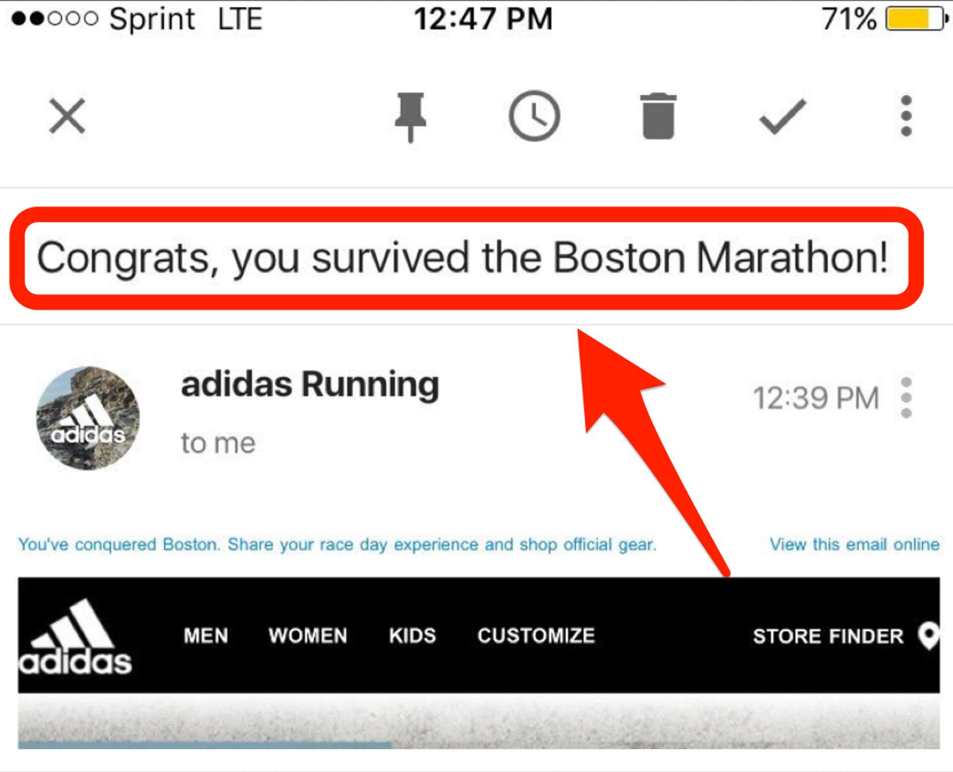 Adidas email boston marathon new arrivals