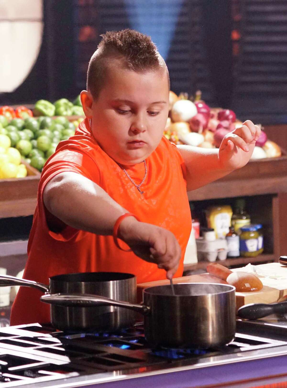 Shayne Wells has impressed hard-to-please Chef Gordon Ramsay and other celebrity taste-makers and has a good shot of advancing to "MasterChef Junior's" final three.