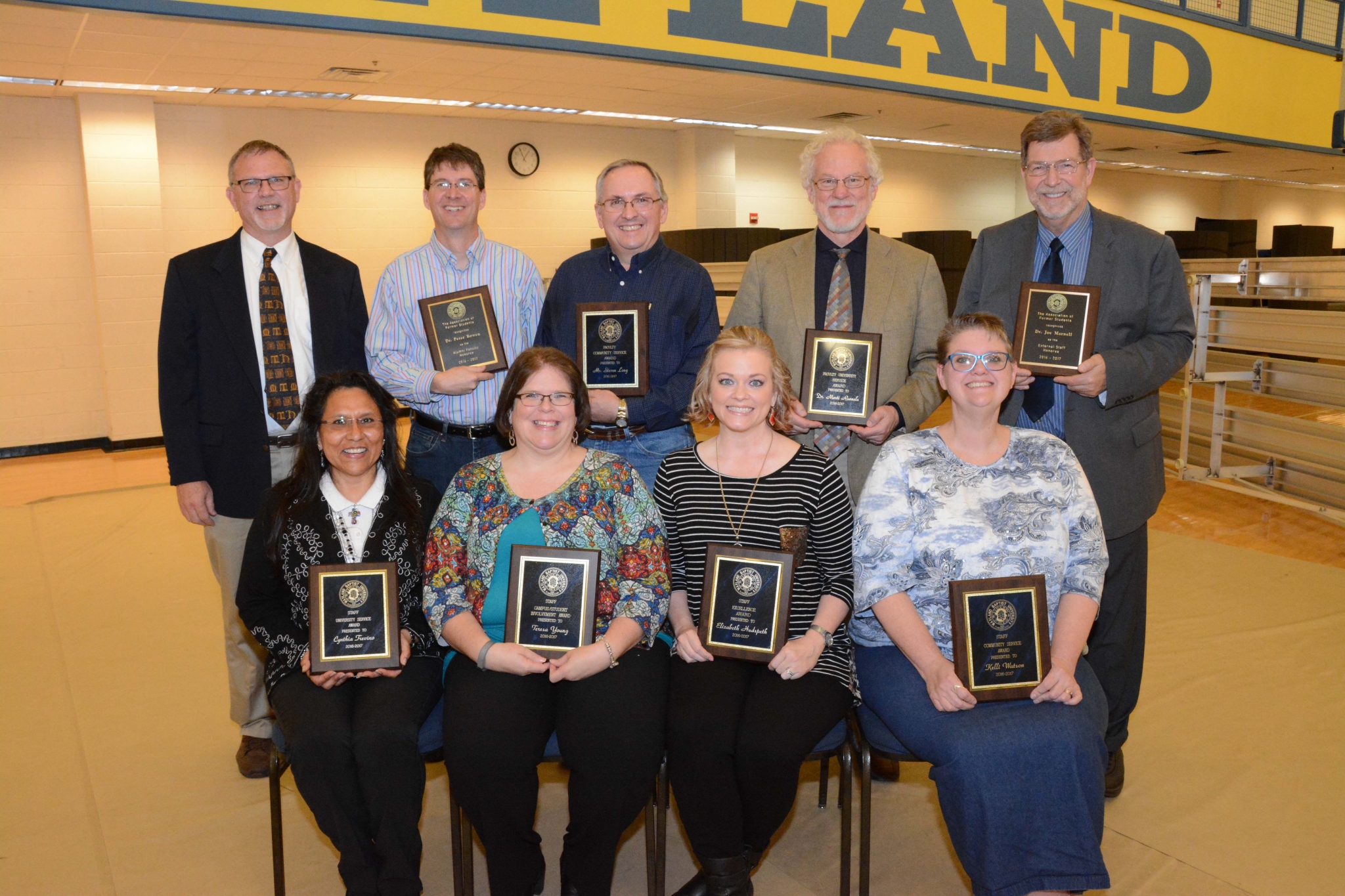 Wayland recognizes faculty, staff for service, achievement Plainview