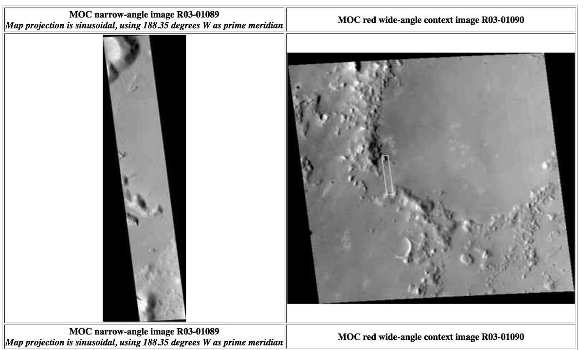 Shadow On Mars Resembles Infamous Black Knight Satellite Stunning Ufologists