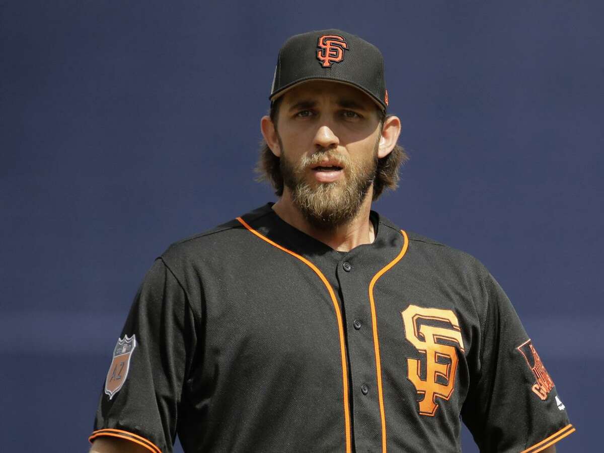 Madison Bumgarner was resting at the Giants’ hotel in Denver following Thursday’s dirt bike accident and will be re-evaluated next week.