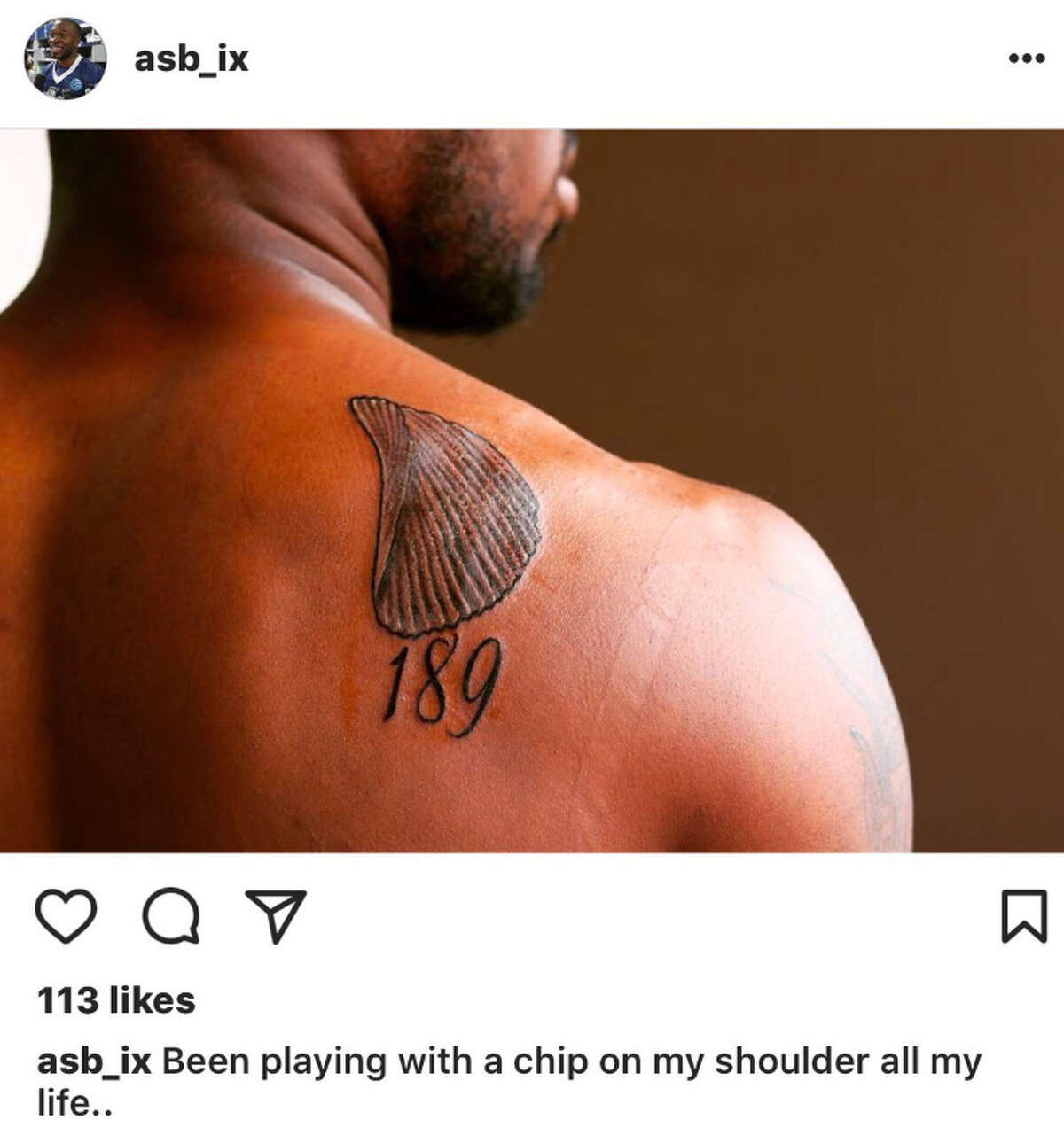 PHOTOS: See the cities that are most popular for tattoo removal Cowboys defensive back Anthony Brown showed off his new tattoo on Instagram on Friday.