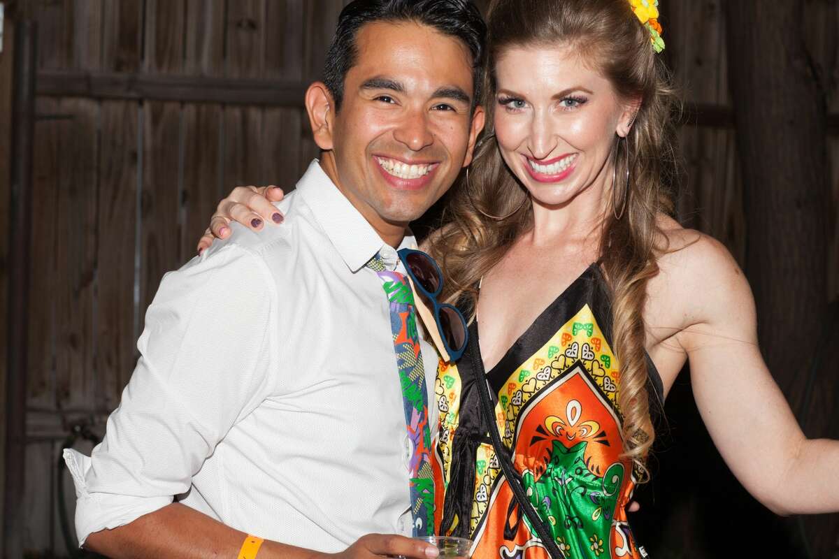 It’s been more than a year since we got to party for a cause at Fiesta, but Friday night April 21, 2017, at the Bonham Exchange the San Antonio AIDS Foundation presented its WEBB Party. After a year’s hiatus, those familiar party, soon were reminded why it is one of Fiesta’s most popular events. Here is a look at the festivities.