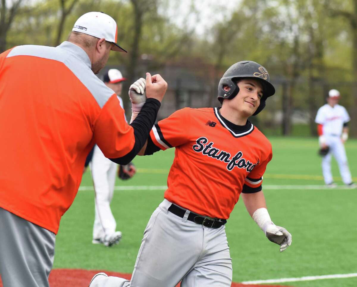Stamford baseball jumps out early to beat McMahon