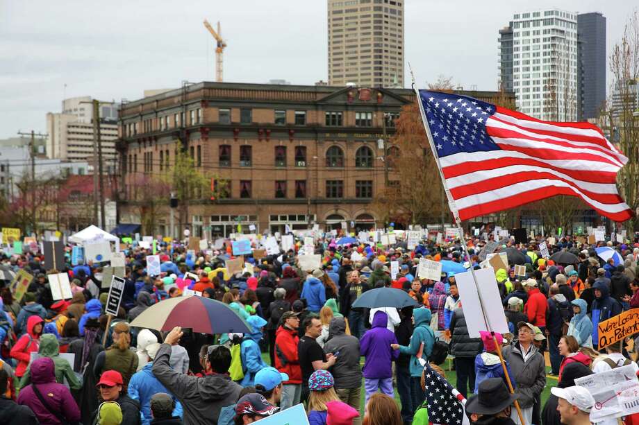 Connelly Earth Day in Seattle draws thousands to defend science