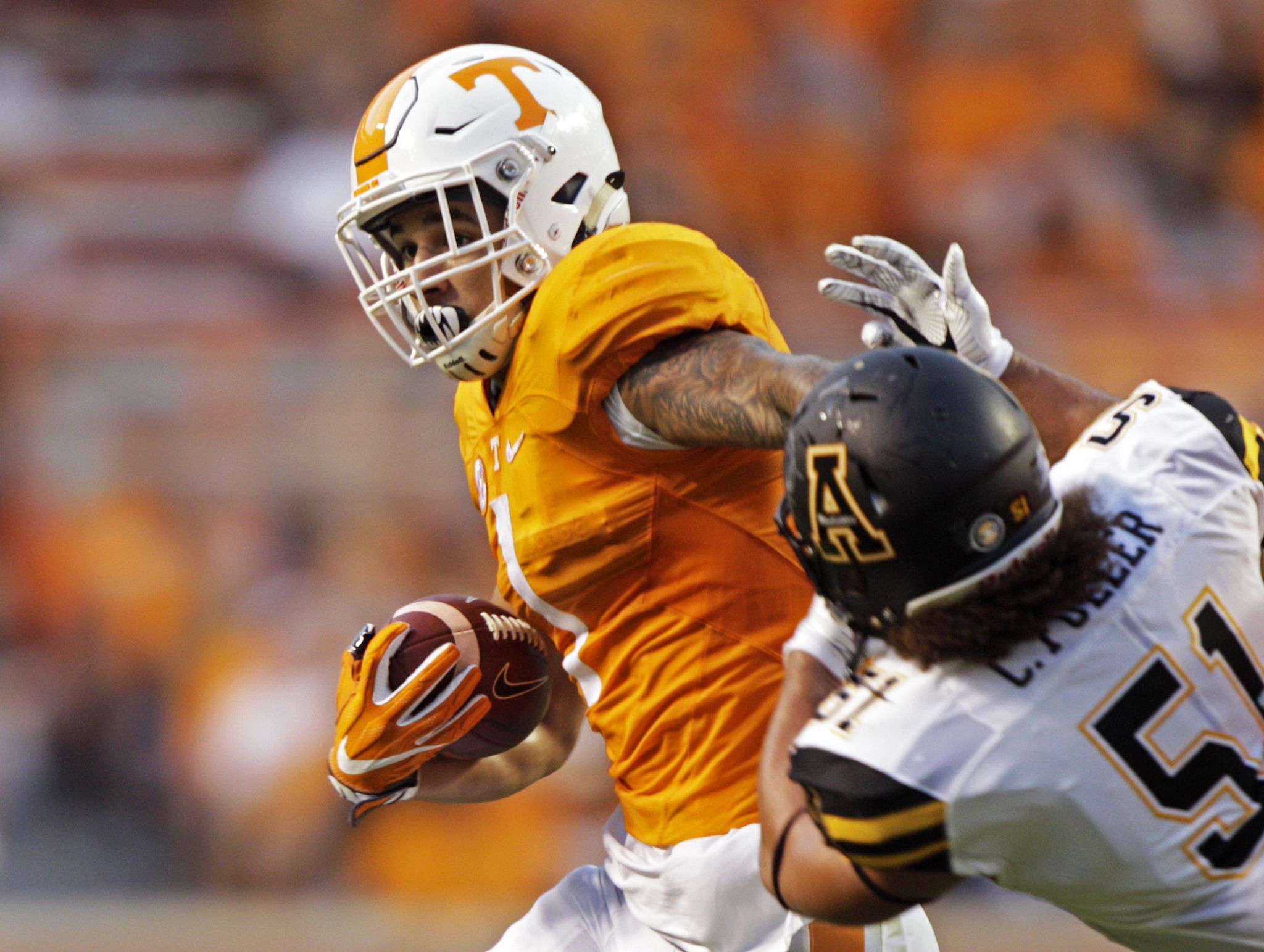 Beech High School to retire jersey of Tennessee Vols running back Jalen Hurd