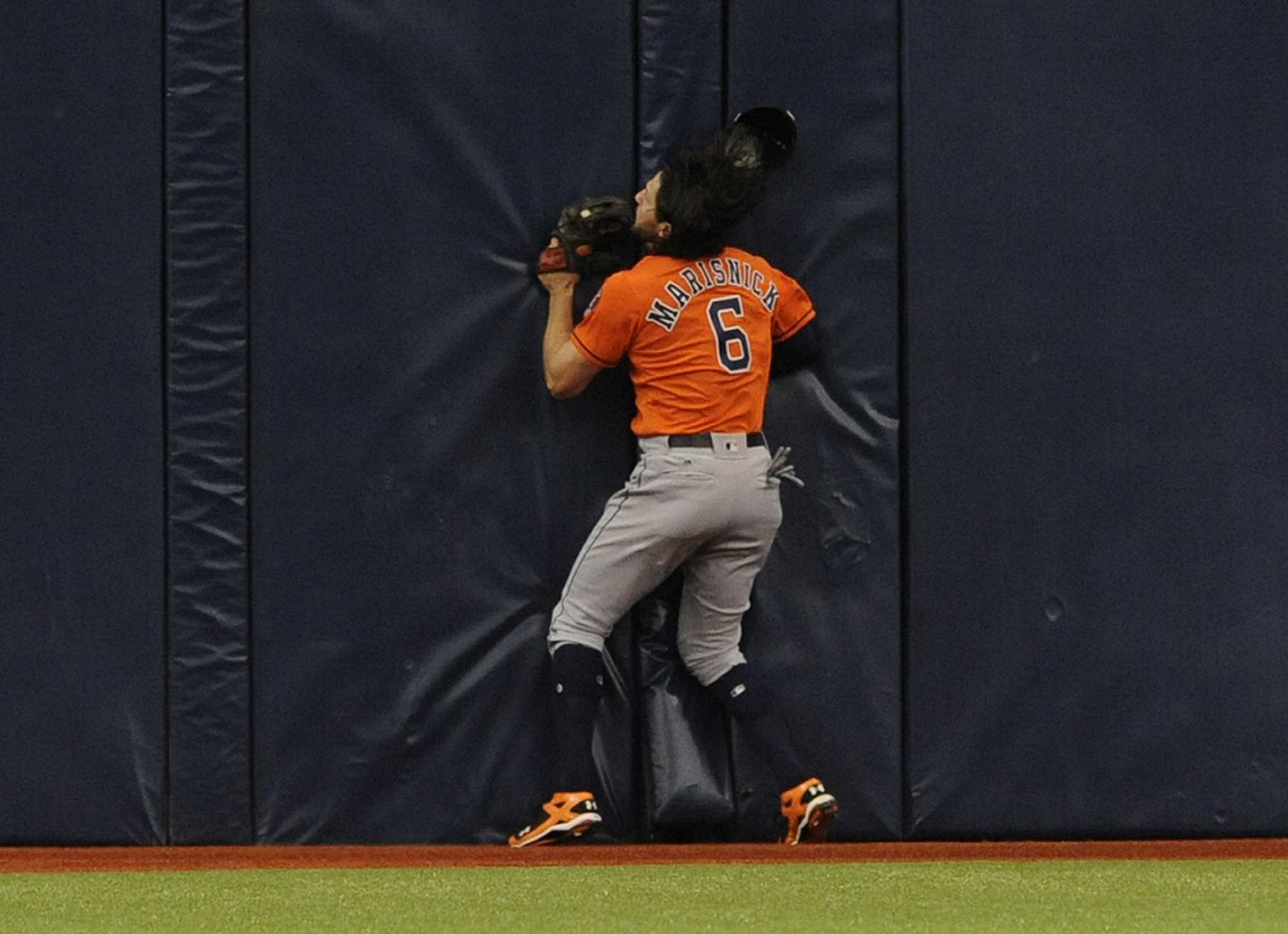 Astros outfielder Jake Marisnick showing signs batting slump may be over