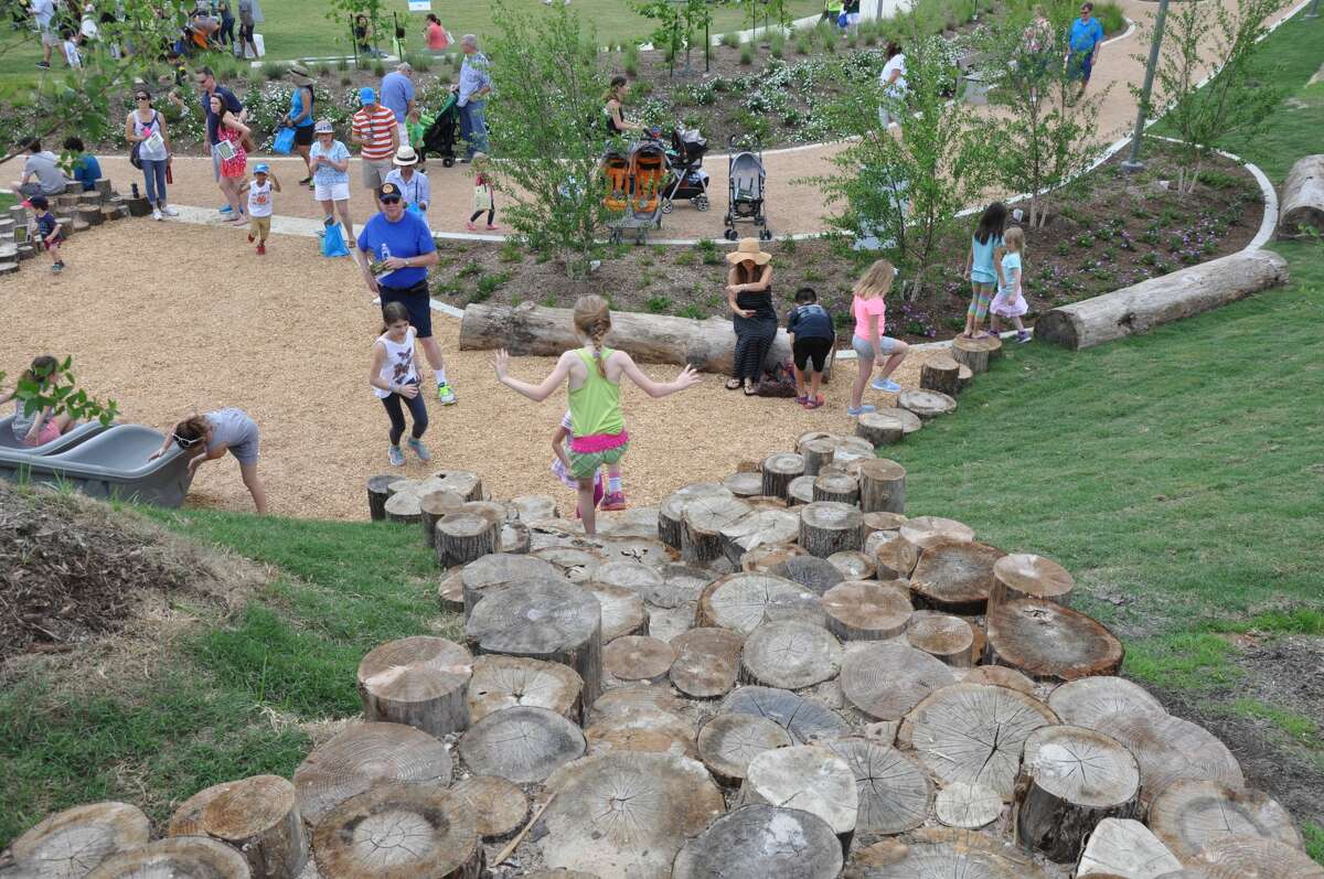 Evelyn's Park opened in Bellaire on Saturday.