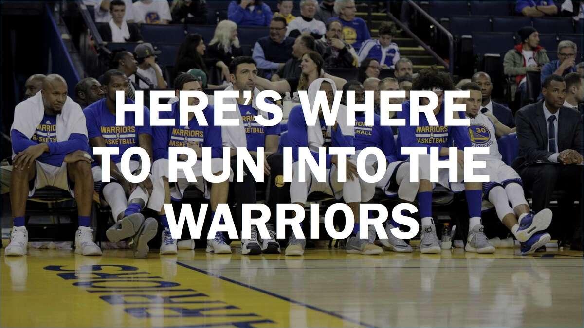 Want to run into the Warriors? Here's where they hang out off the court
