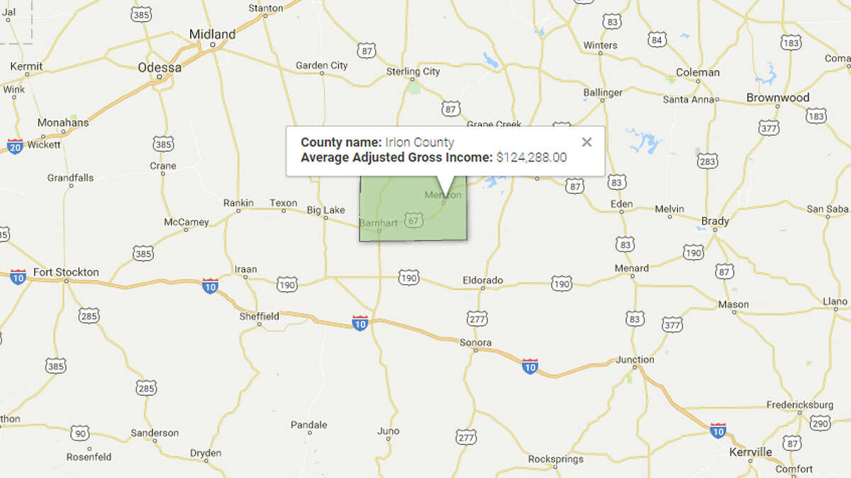 These are the 10 richest counties in Texas, according to taxpayer data