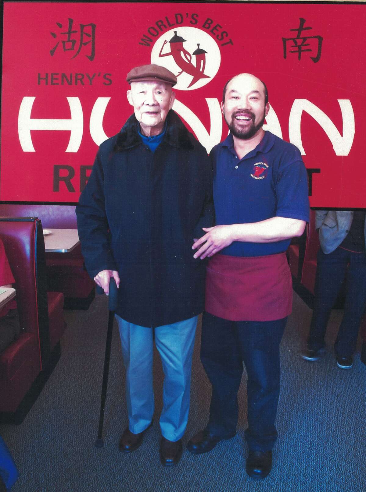 Family photos of Henry Chung, founder of Henry's Hunan.
