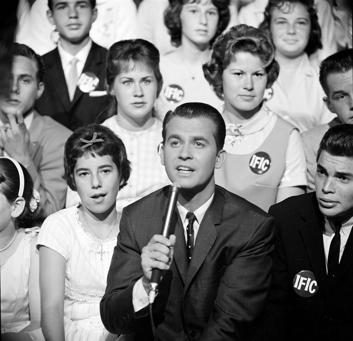Dick Clark, "American Bandstand" Clark turned 31 in 1960 but he never looked much older than his teenage guests. He died in 2012.