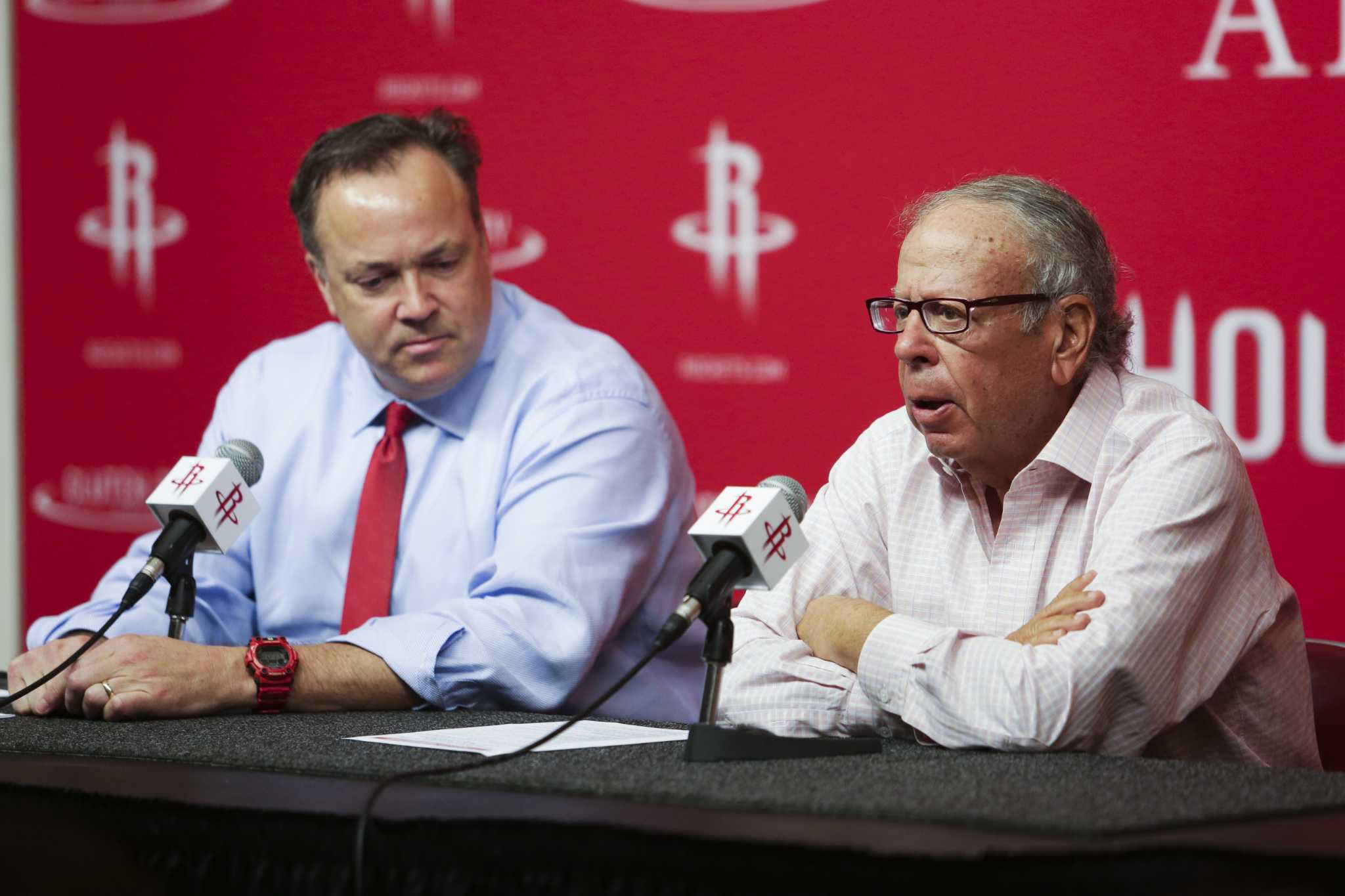 Houston Rockets CEO says owner Leslie Alexander is selling the team