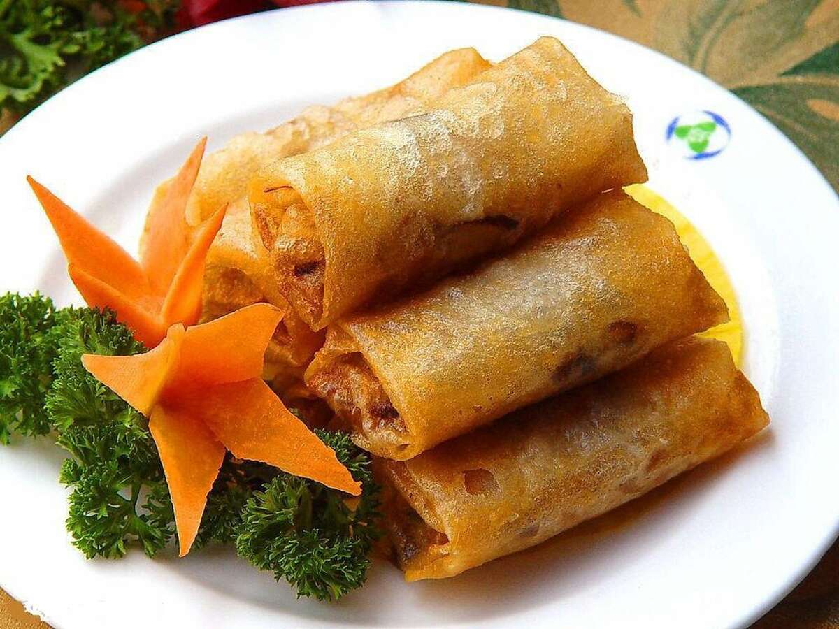 Hunan King  5714 Chimney Rock Houston, TX 77081 Demerits: 39 Inspection Highlights: Observed cheese puffs at (47-51) degrees F in walk-in cooler overnight. Discard. Observed thick brown residue on tea nozzles. Clean and maintain to prevent accumulations. Photo: Yelp/Ray J.