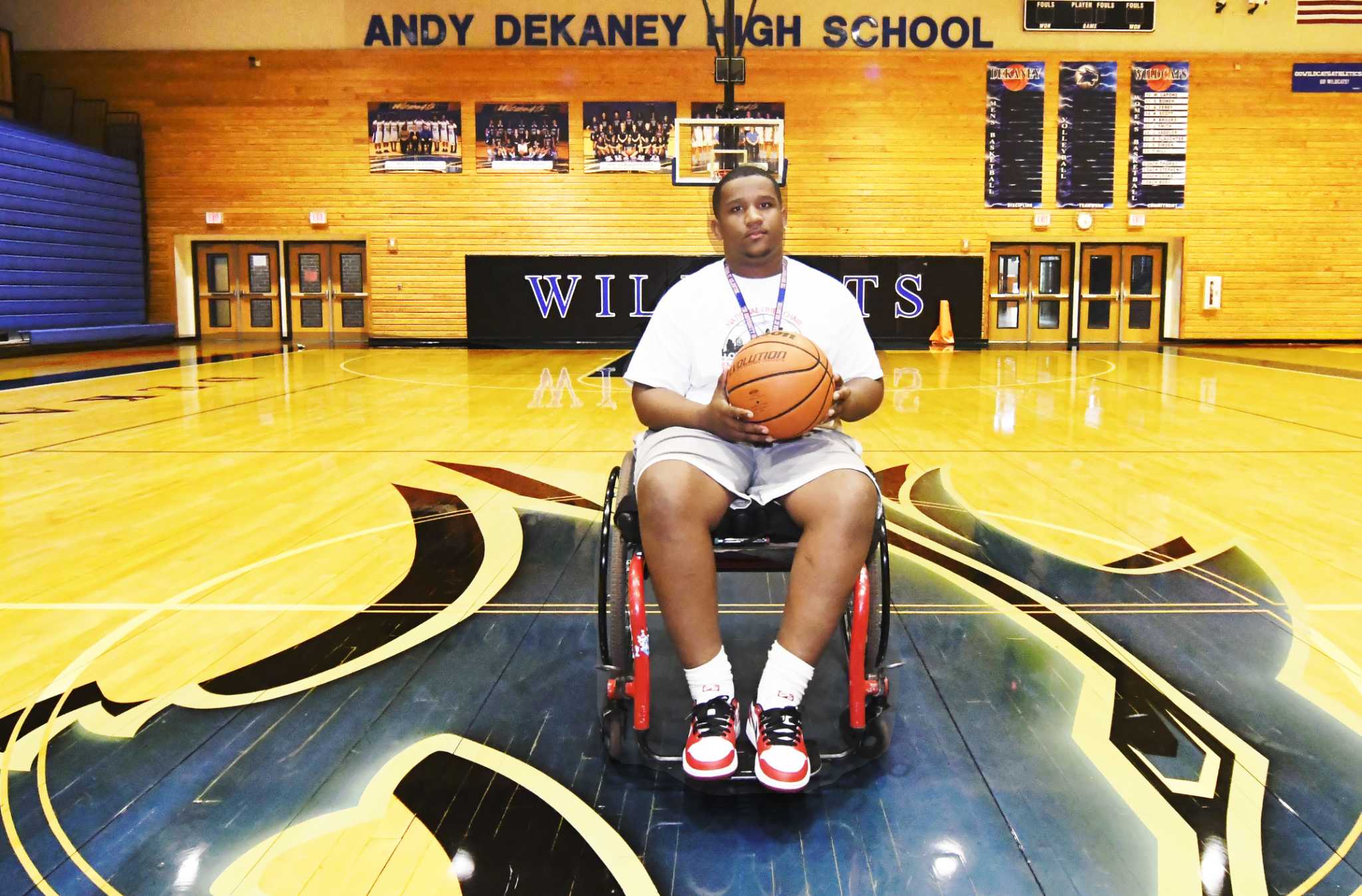 Basketball skills carry paralyzed Dekaney High School senior to college