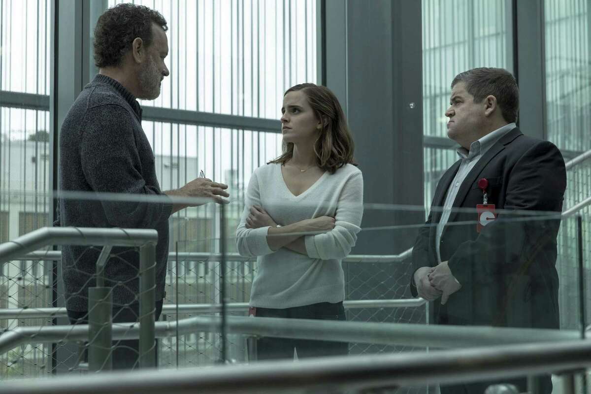 This image released by STX Entertainment shows Emma Watson in a scene from “The Circle.”