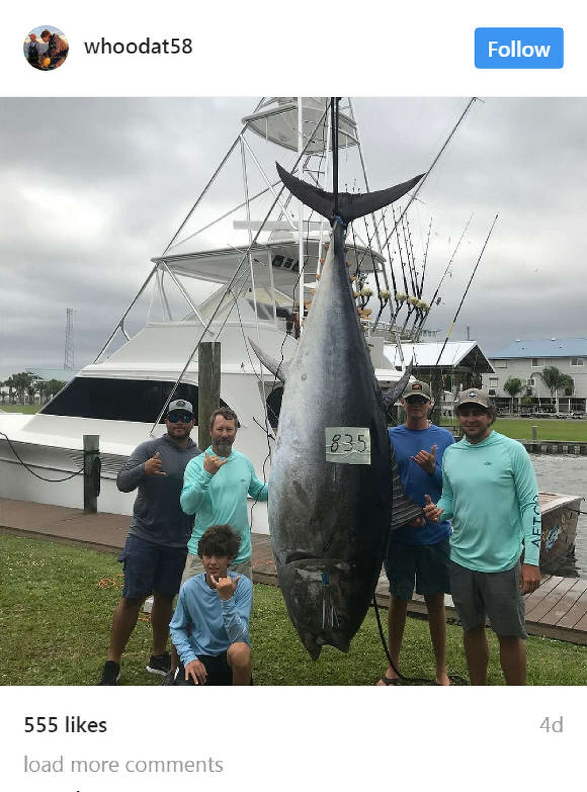Louisiana 8th-grader catches a monster blue fin tuna in the Green