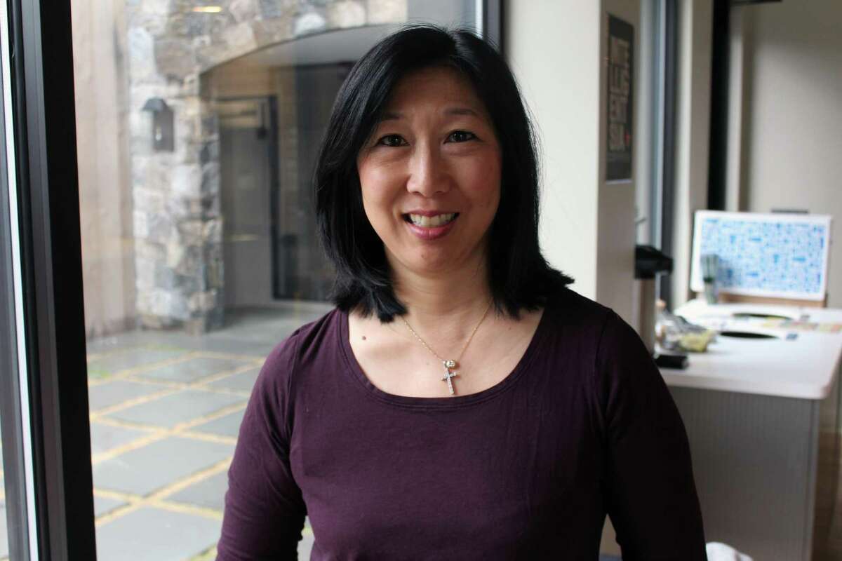 Jeanette Chen, creator of the food blog Jeanette's Healthy Living, in New Canaan on April 20.