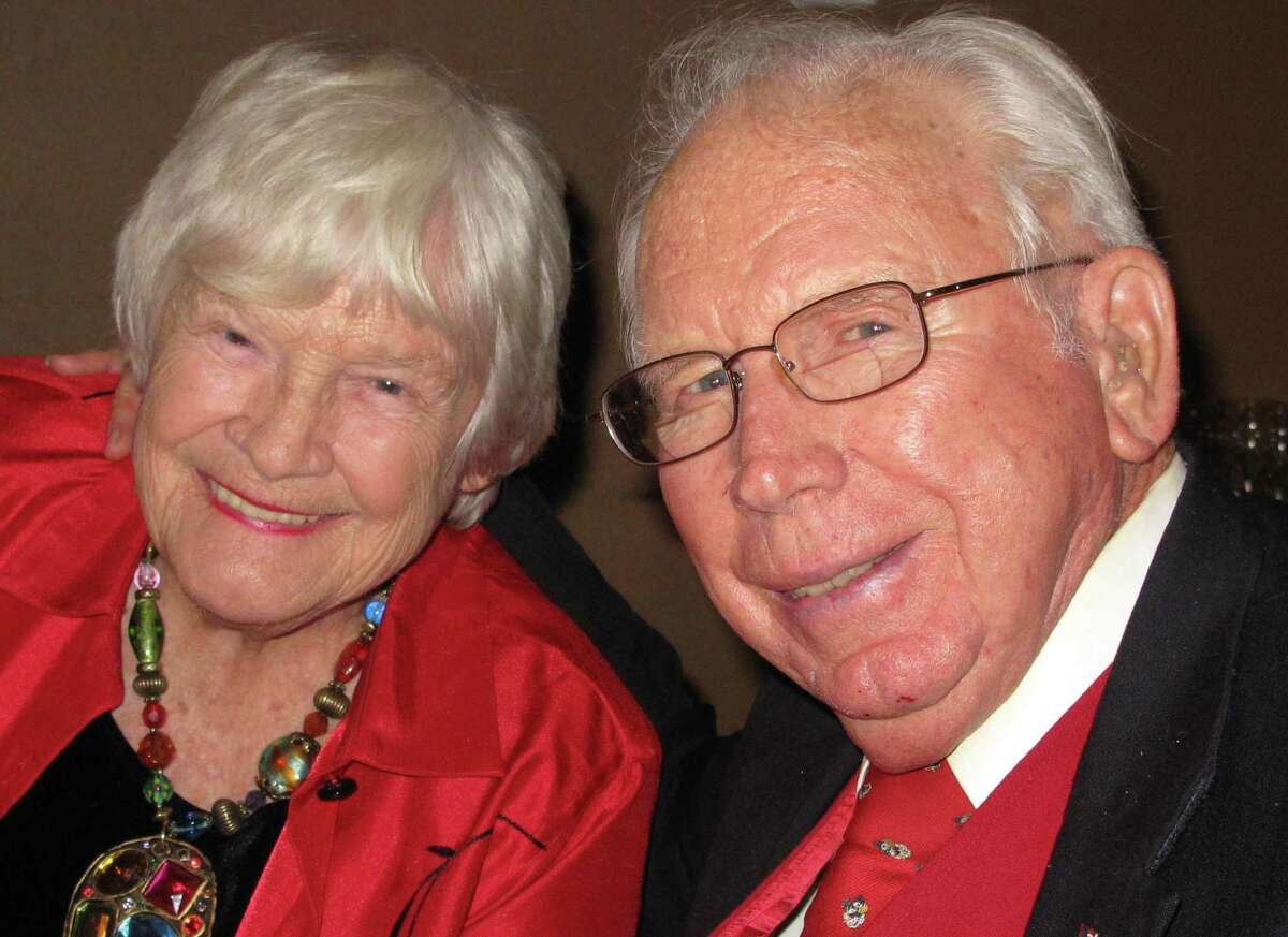 San Antonio real estate businessman Don Johnson is shown with his wife, Ann, in 2010. The couple founded Don Johnson Co., a San Antonio real estate firm, in 1968. Johnson was known for his honesty.