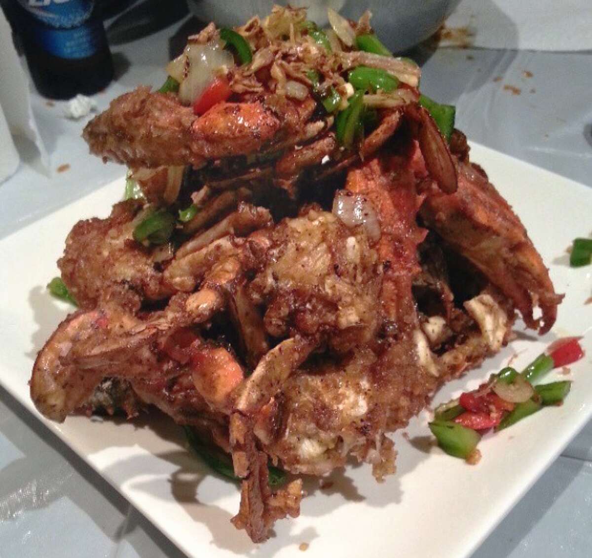 Salt & Pepper Blue Crabs at Crawfish & Noodles