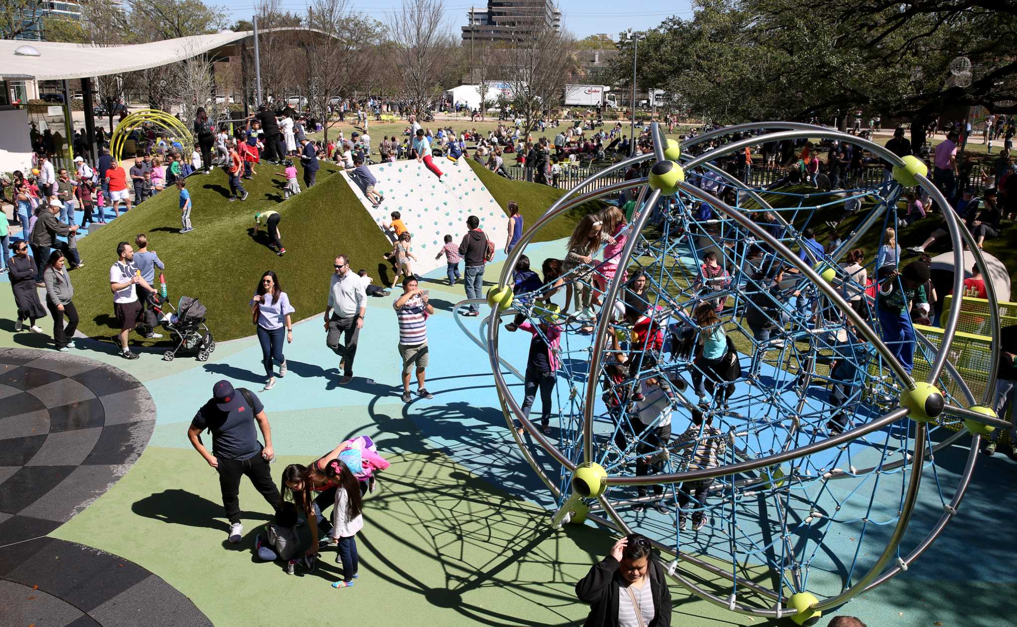 Playgrounds around Houston