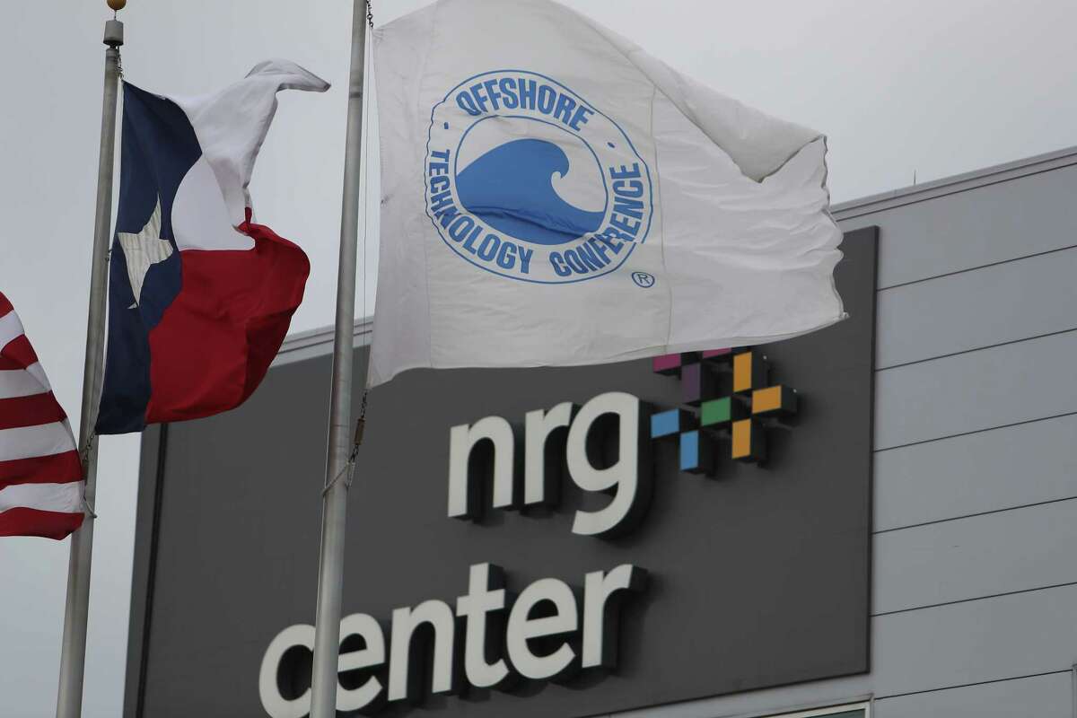 NRG Center ahead of the Offshore Technology Conference Wednesday, April 26, 2017, in Houston. ( Steve Gonzales / Houston Chronicle )
