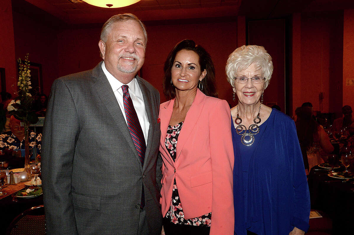 Mike and Connie Bayless and Ann Hollister were at The Arc of Greater Beaumont's annual Stars of the Arc Celebrity Style Show & Dinner at the Holiday Inn & Suites Friday. The theme of this yearÂ?’s fundraising event was Â?“Then & NowÂ?” and featured Arc clients of all ages working the runway as they modeled fashions. The Arc serves those with intellectual and developmental disabilities and their families. Photo taken Friday, April 28, 2017 Kim Brent/The Enterprise