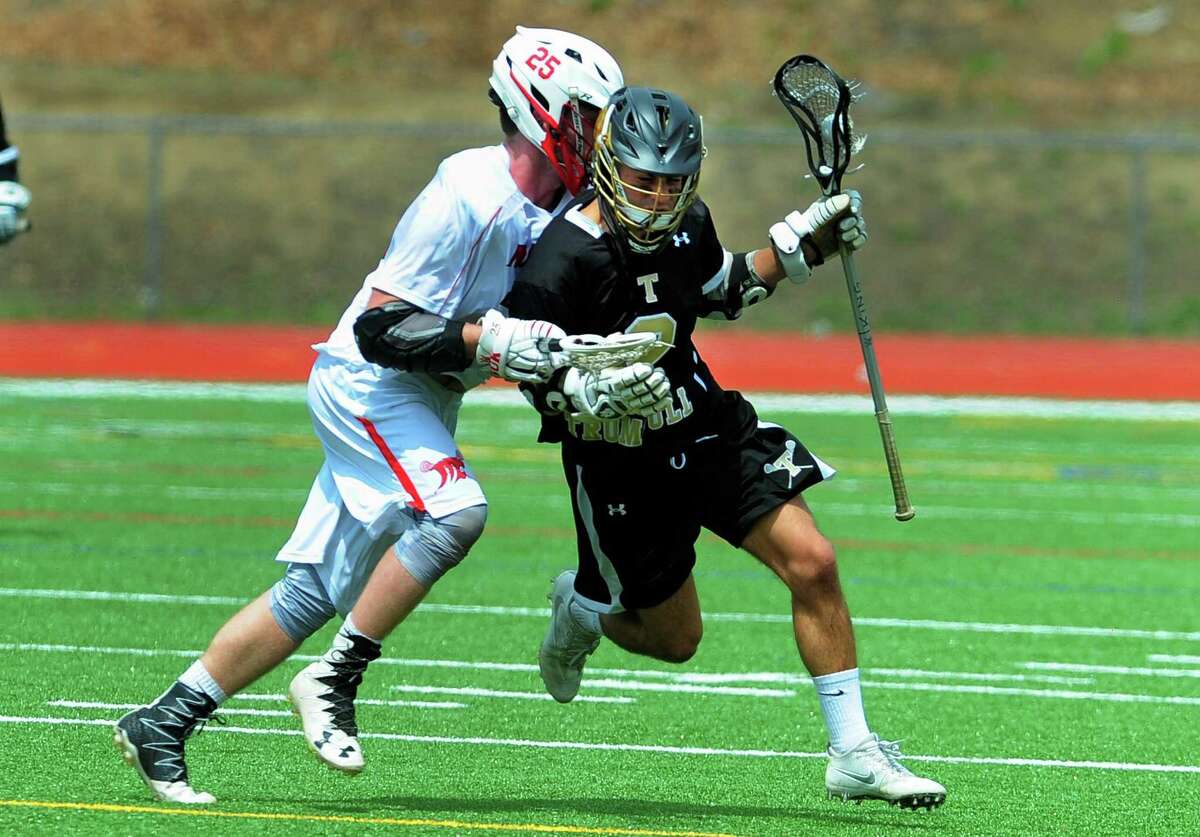 Trumbull boys lacrosse comes back, beats Masuk in OT