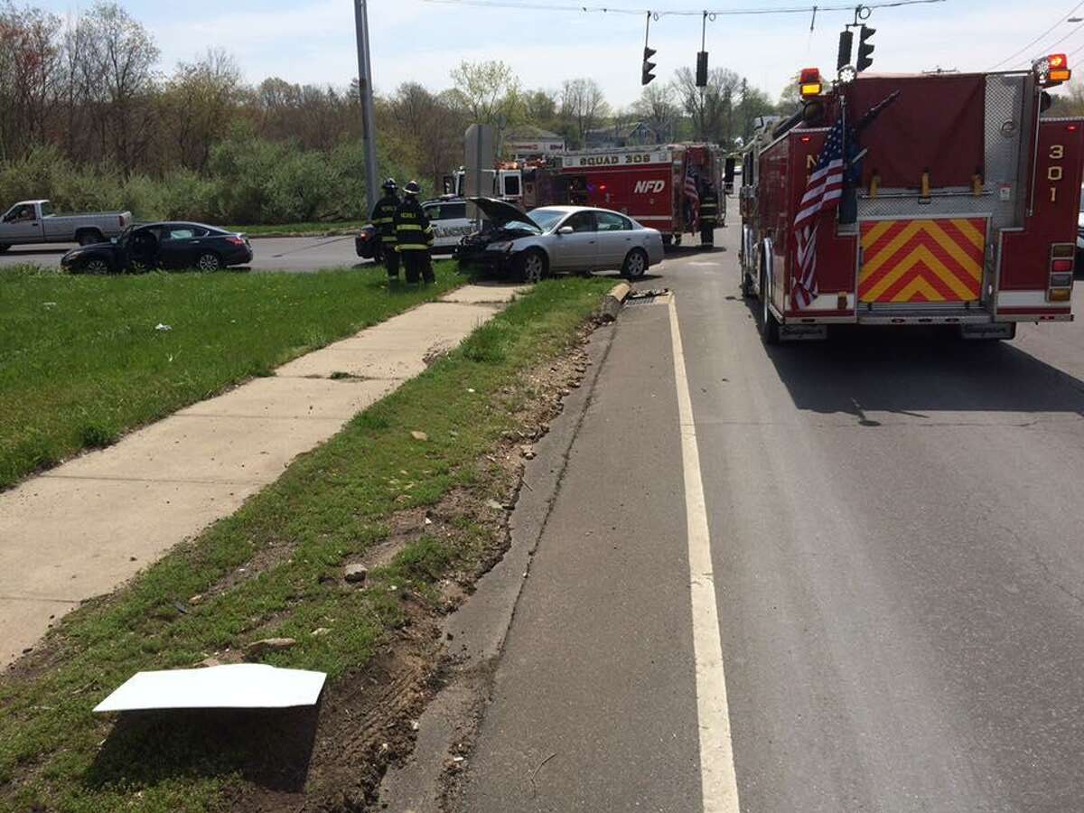 Fluid spill from Trumbull accident