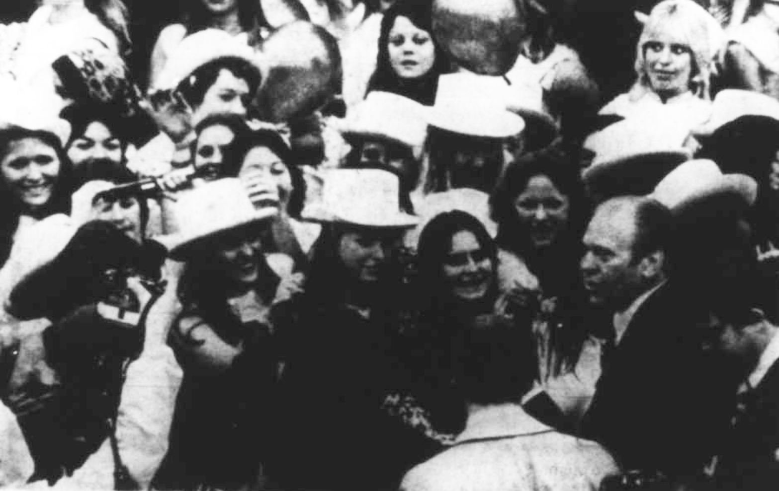 Photos from President Gerald Ford's visit to Conroe in April 1976