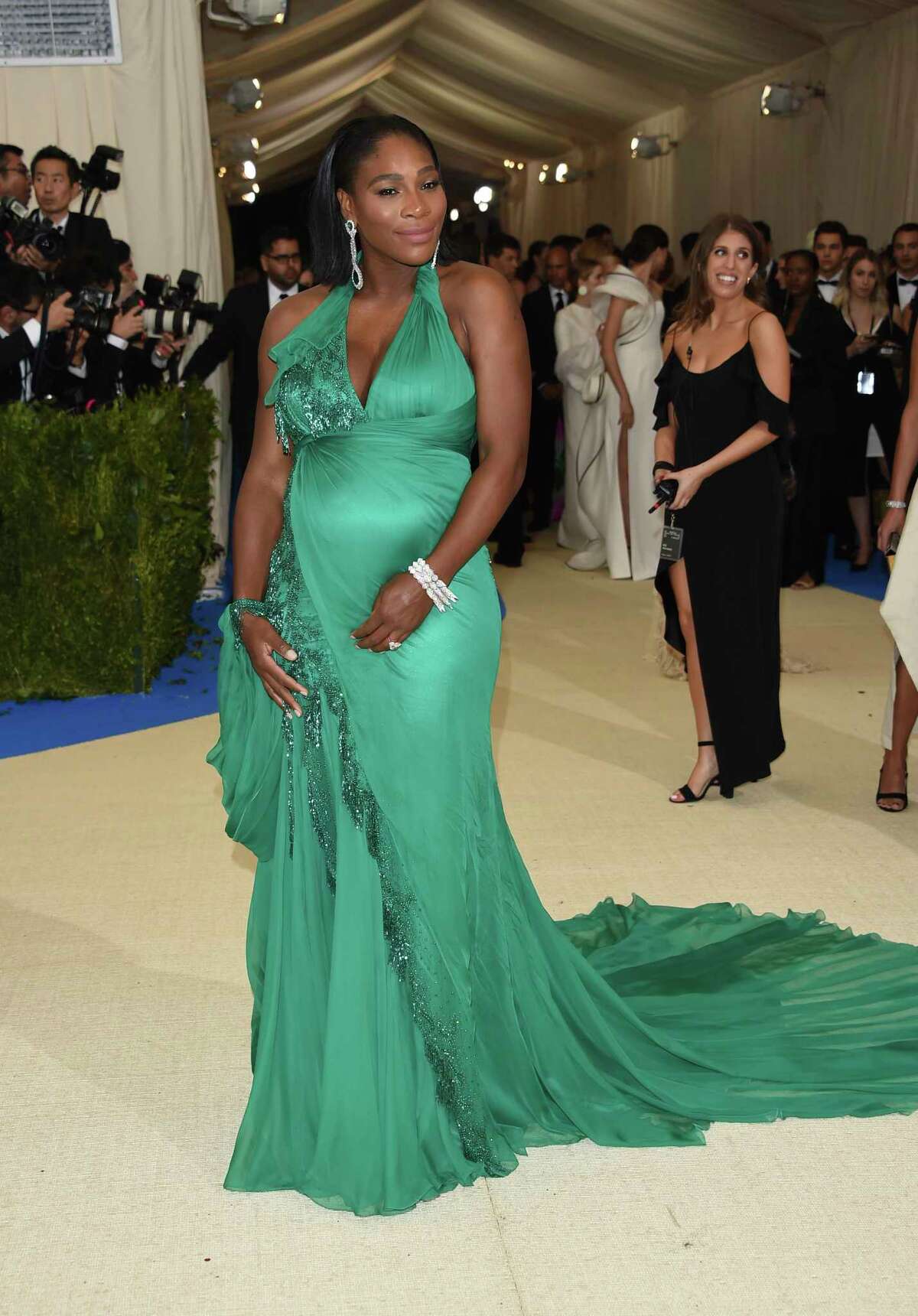 Pregnant Serena Williams And Fiance Alexis Ohanian Had The Best Time At The Met Ball 1675