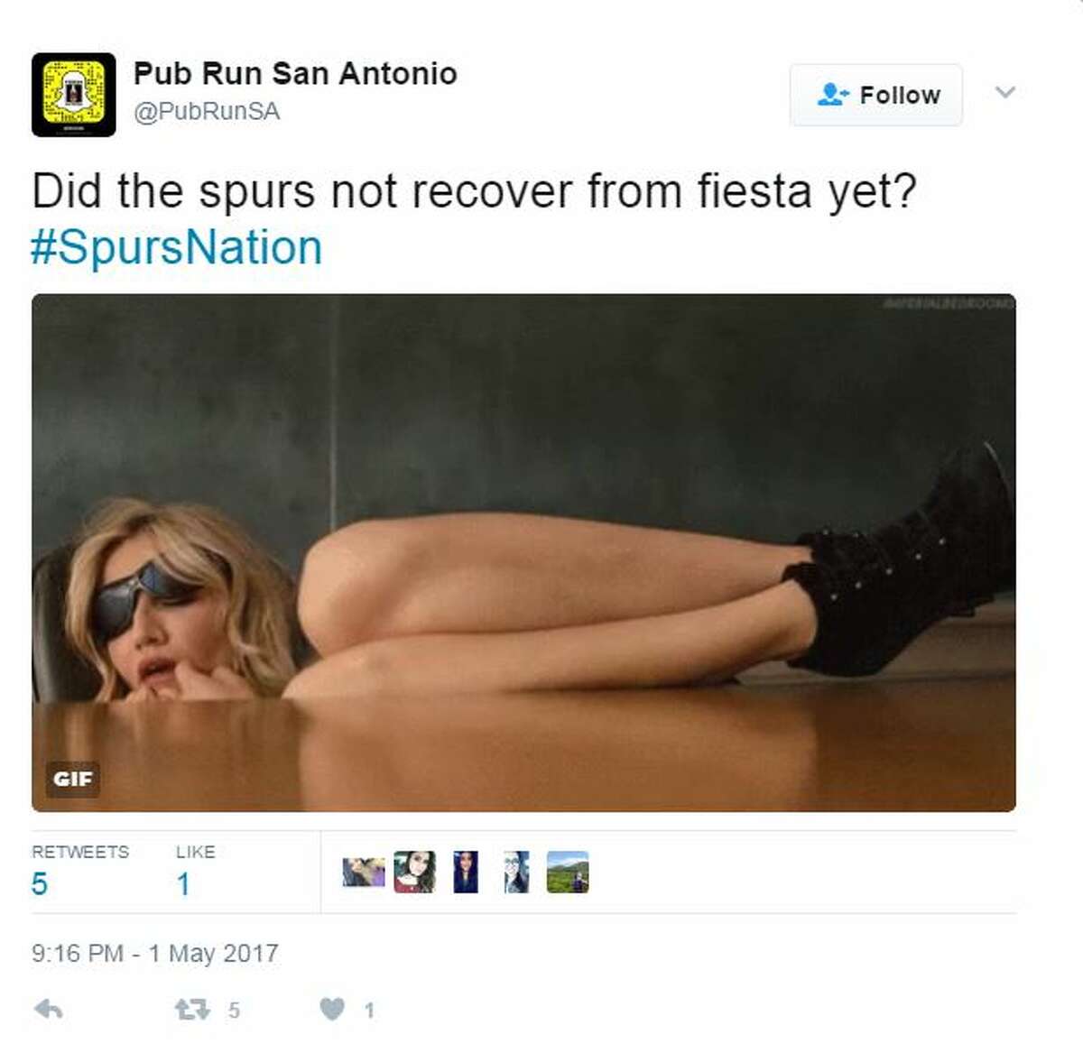 Did the spurs not recover from fiesta yet?