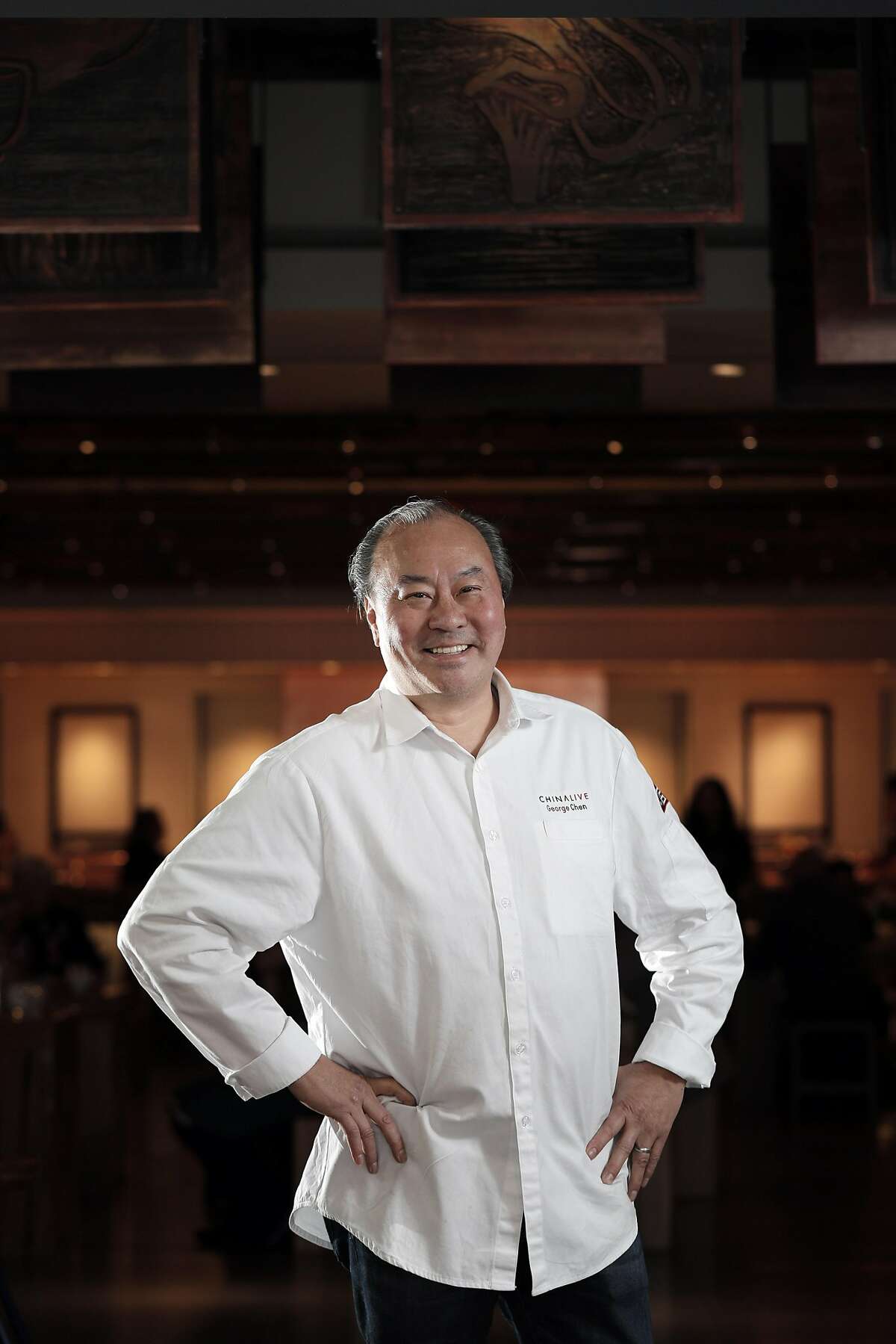 Chef George Chen at China Live in San Francisco, Calif., on Wednesday, April 26, 2017. China Live is the new ambitious restaurant and Chinese food emporium in Chinatown.