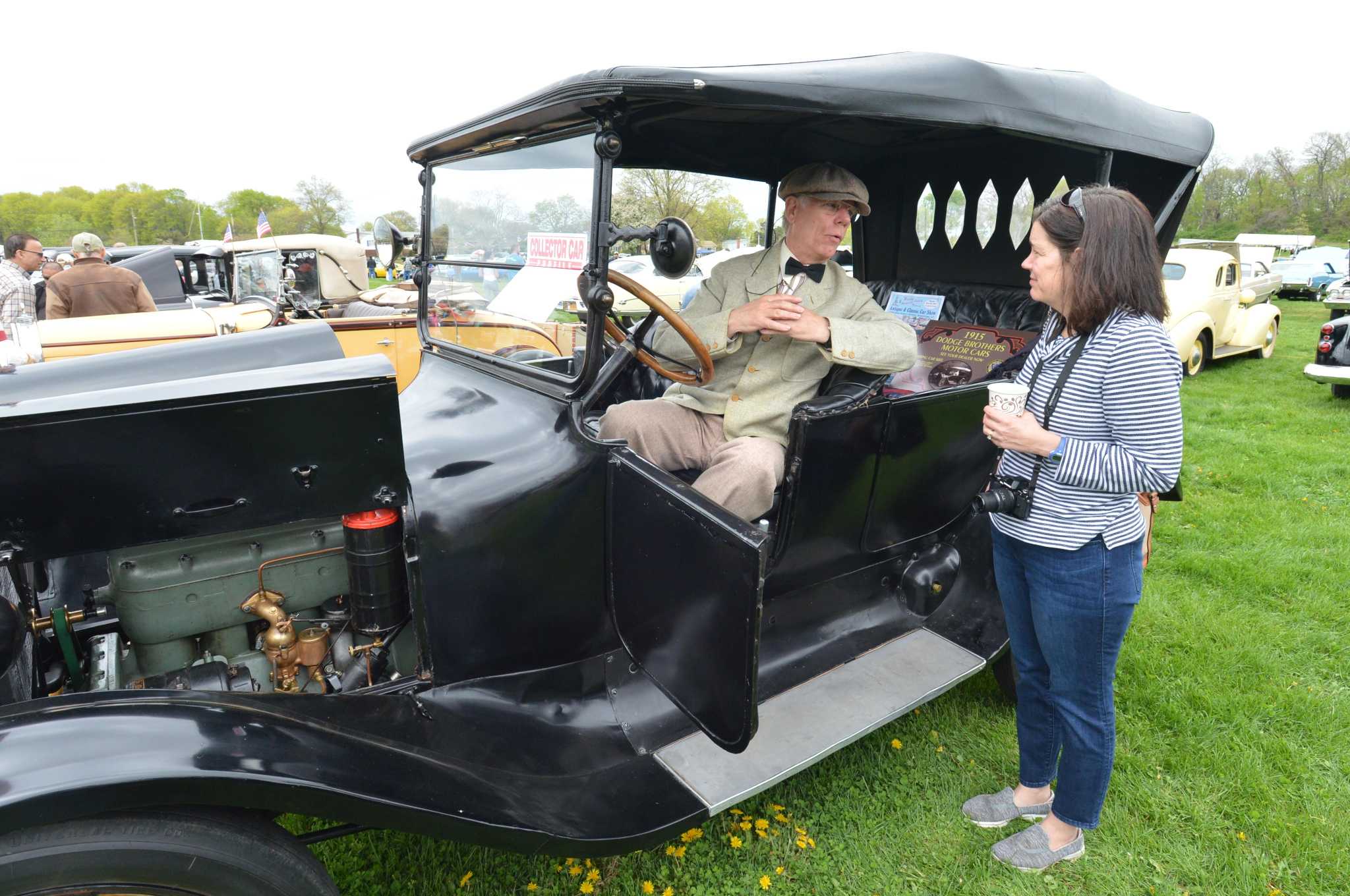 Classic Cars On Display At Taylor Farm
