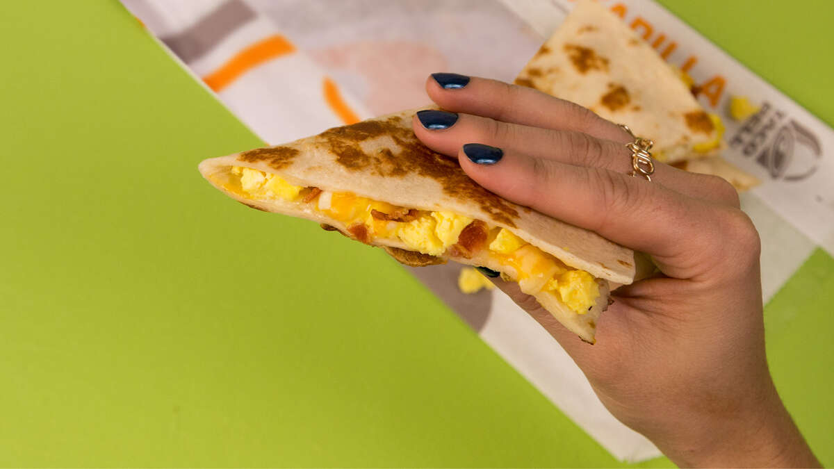 The most caloric fast food breakfast items