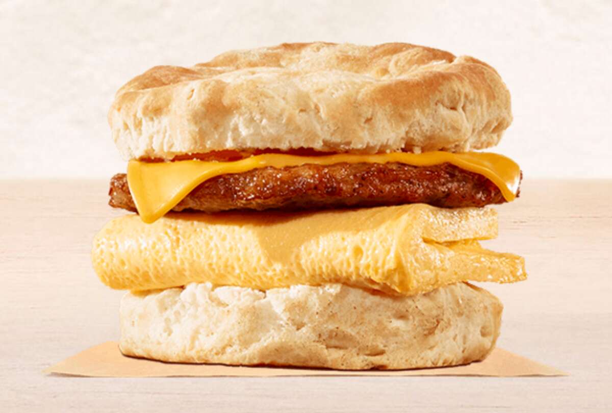 The most caloric fast food breakfast items