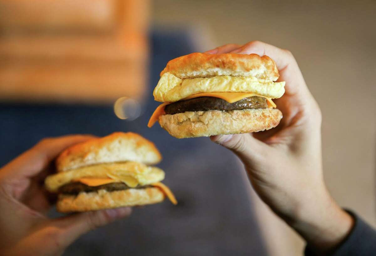 The most caloric fast food breakfast items