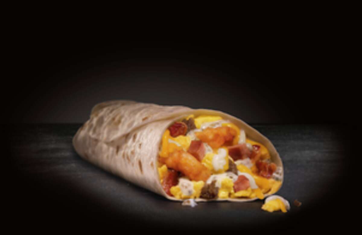 The most caloric fast food breakfast items