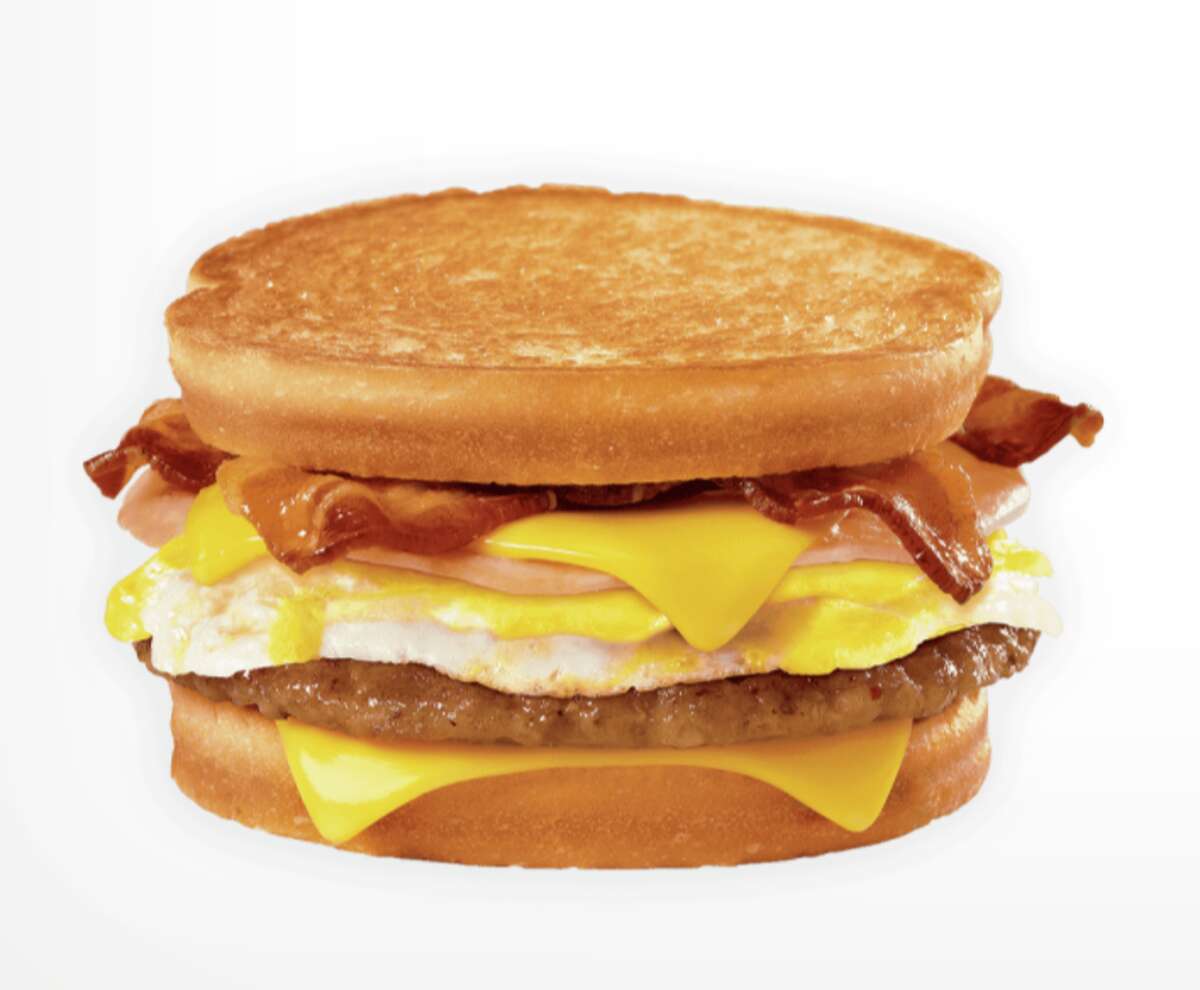 The most caloric fast food breakfast items