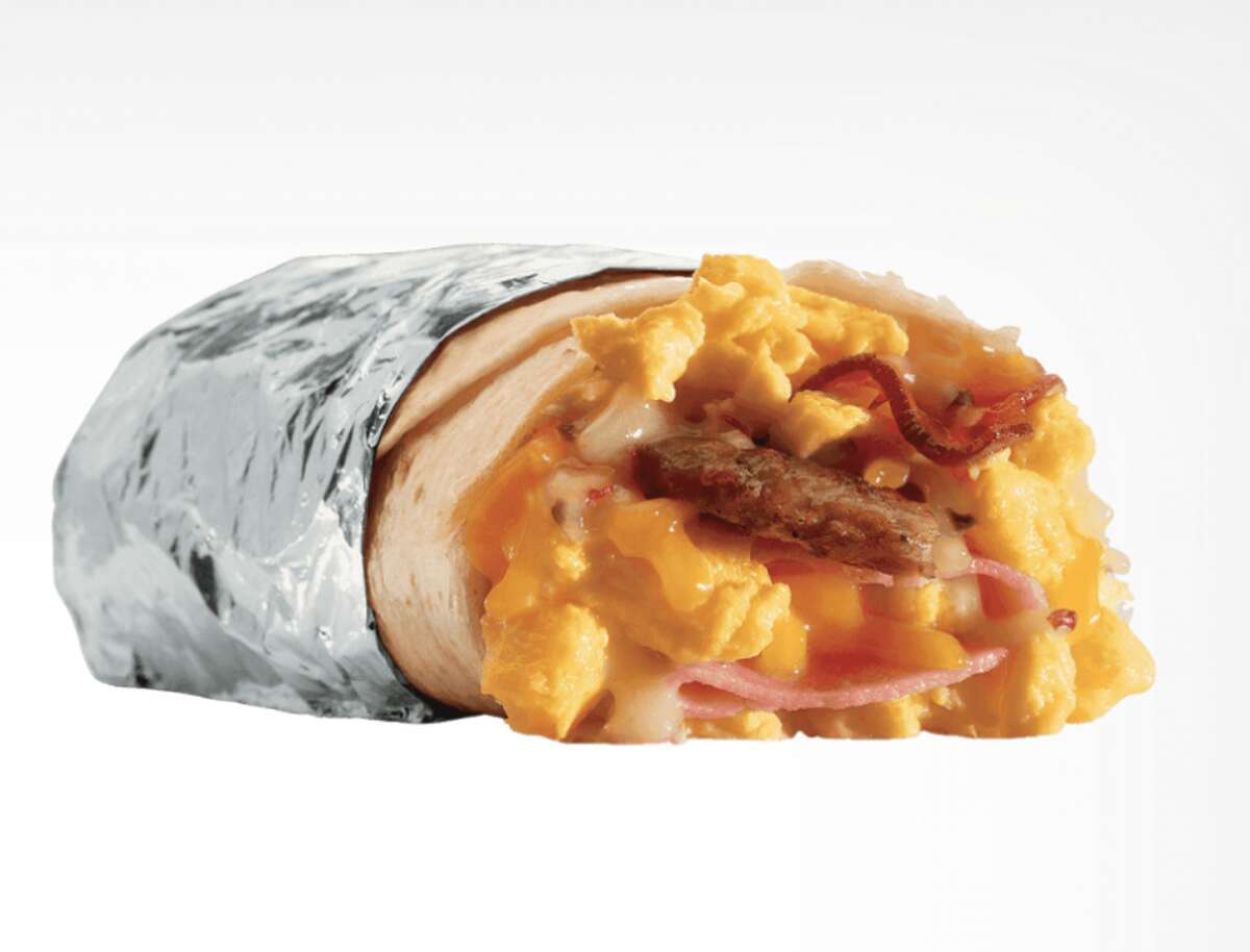 The most caloric fast food breakfast items
