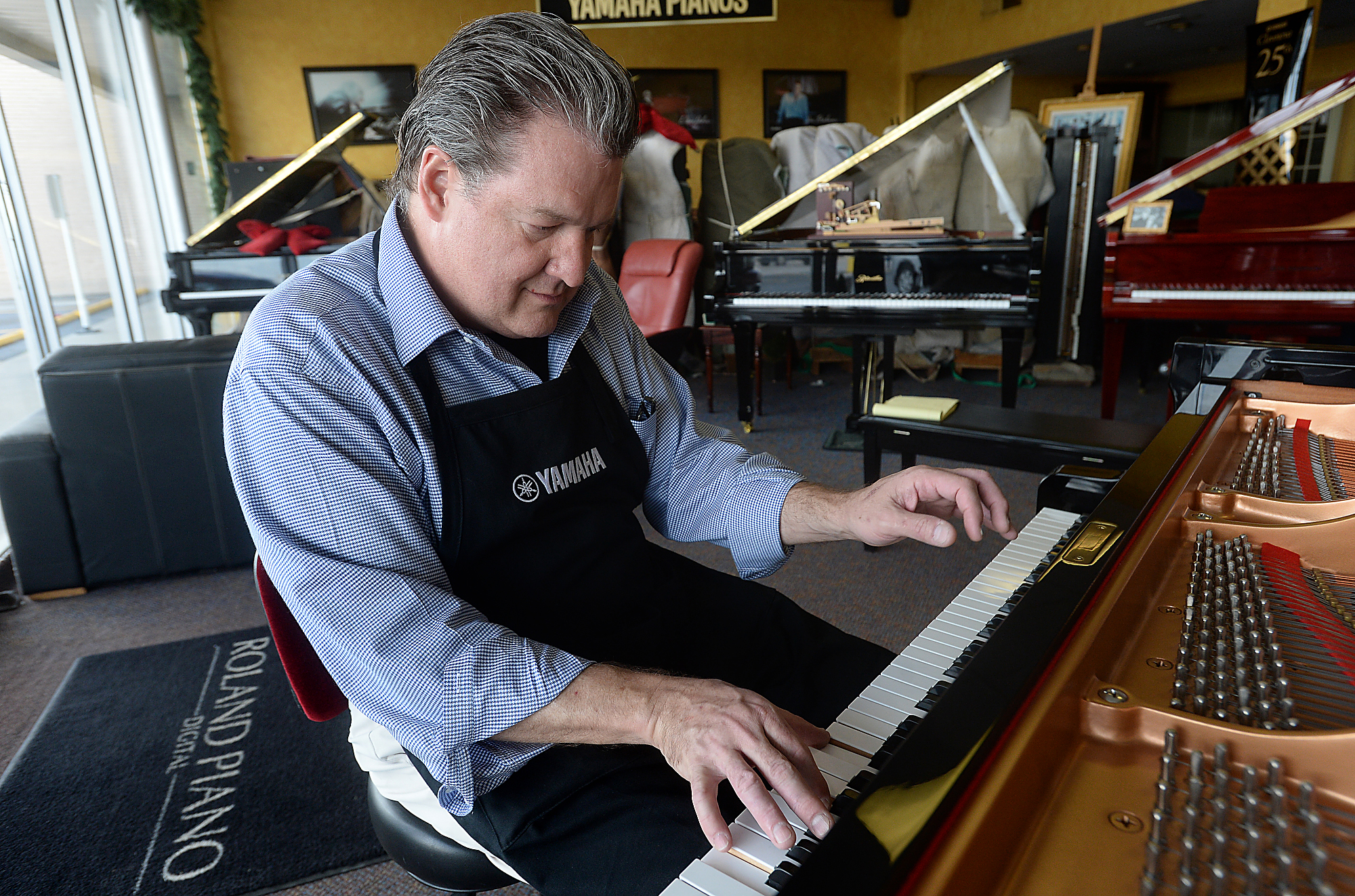 Behind the scenes with Beaumont s last piano tuner