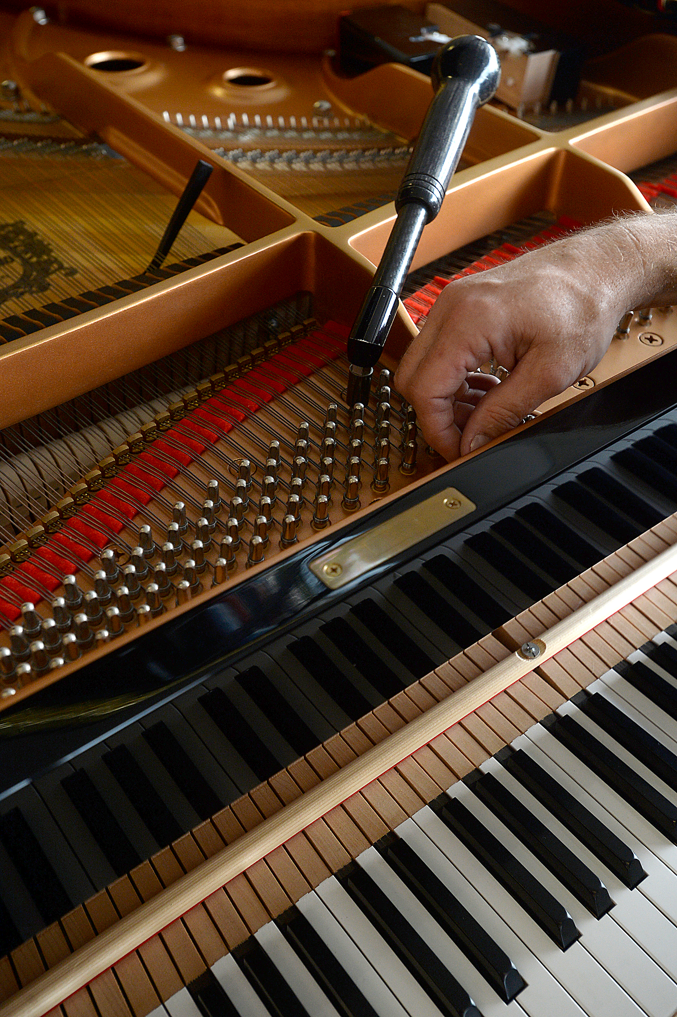 Behind the scenes with Beaumont s last piano tuner